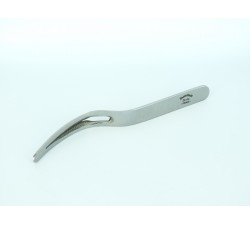 Scraper fork spoon-shaped