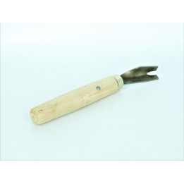 Deburring fork semi-round