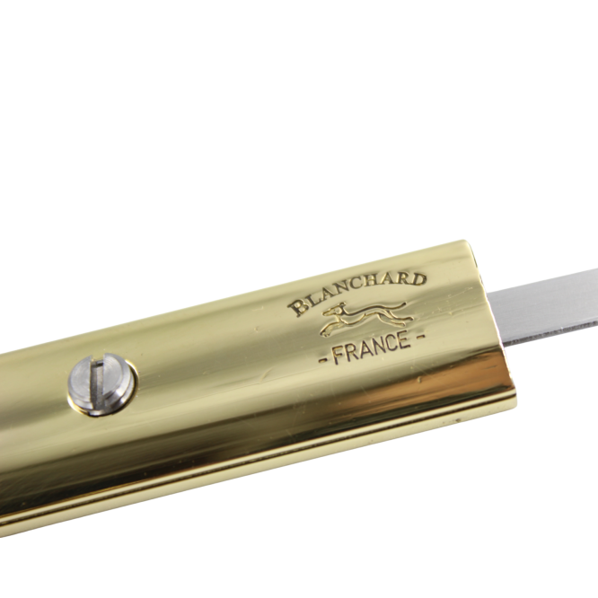 Brass scabbard for knife "L'Indispensable" - Right hand