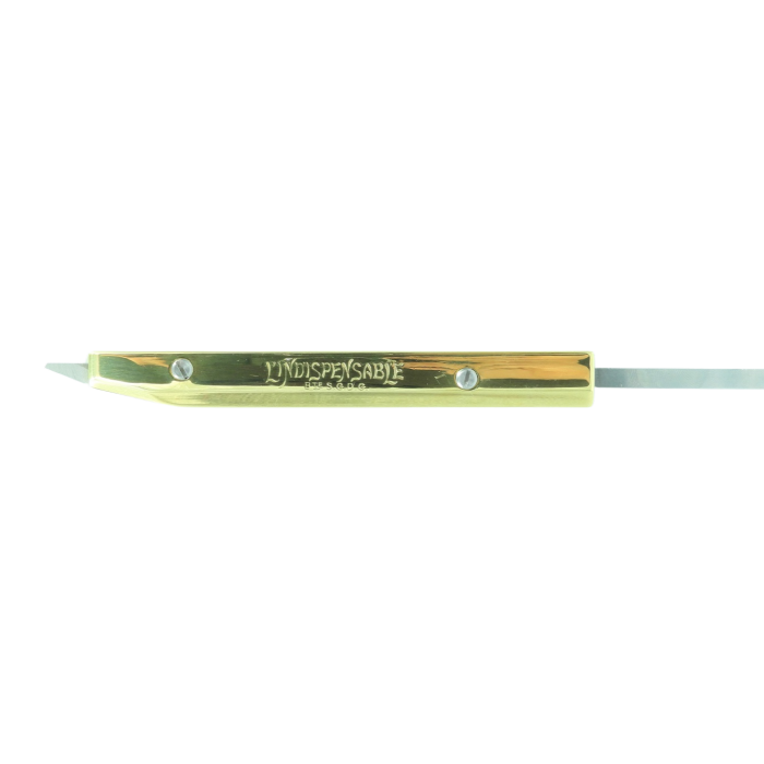 Brass scabbard for knife "L'Indispensable" - Right hand