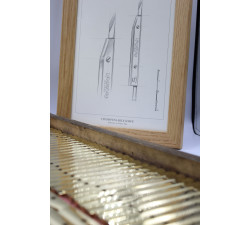 Brass scabard for knife "L'Indispensable" - LEFT HAND