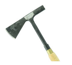 ACCETTA DA COPERTURA CON MANICO IN LEGNO