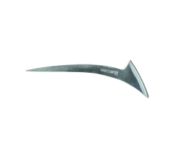 Creasing iron with guide with handle Creasing iron with guide with handle