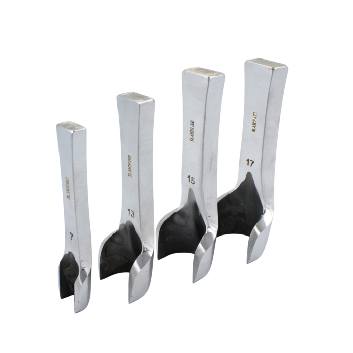 Round strap end punch - No3 to 18