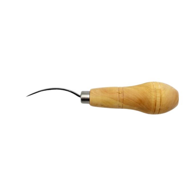 Curved Handle Awl – No. 0 – 95 mm