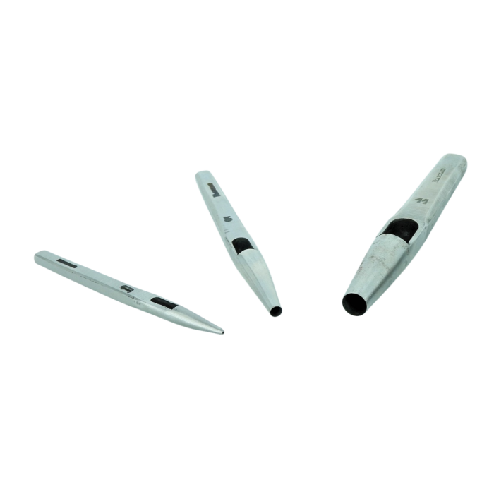 El sacabocados redondo para cuero - Dia1 a 30mm