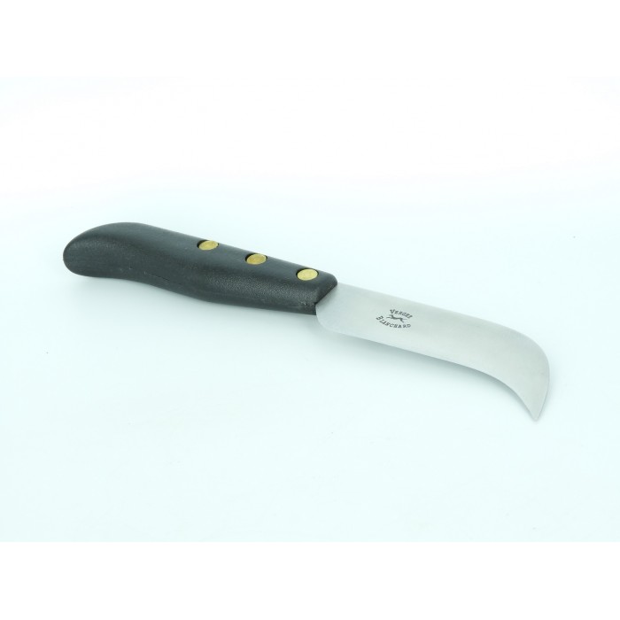 Curved hand knife ABS grip