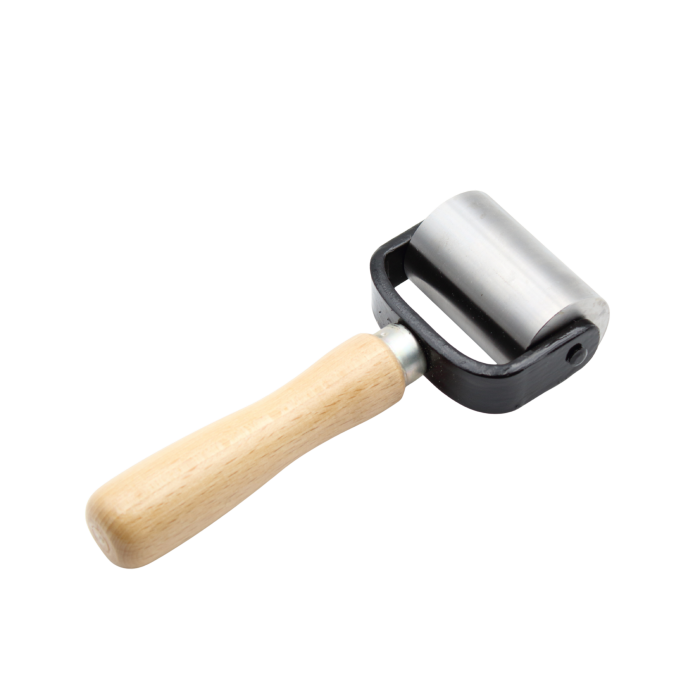 ROULEAU LISSE 25/40/60mm - MANCHE BOIS