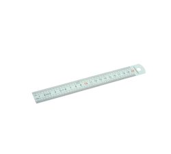 Regla metálica de acero inoxidable