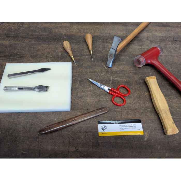 Leather sewing tool kit