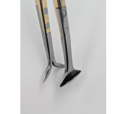 BUSSOLA A 2 PUNTE CON INTAGLIO