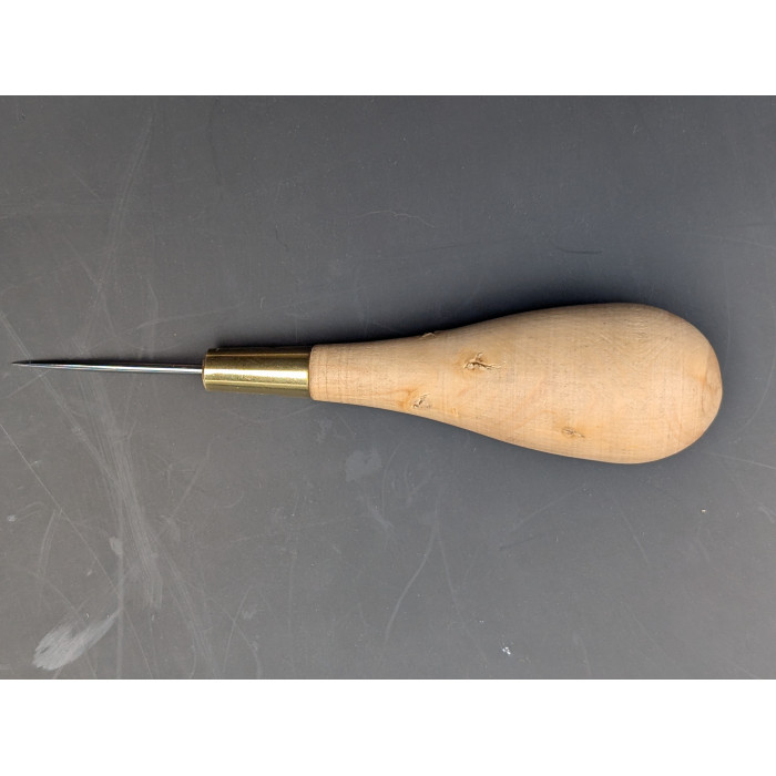 Alêne ronde 4 cm avec manche buis