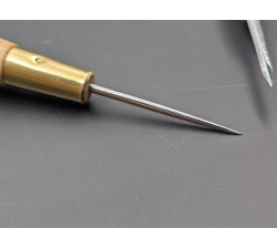 Alêne ronde 4 cm avec manche buis