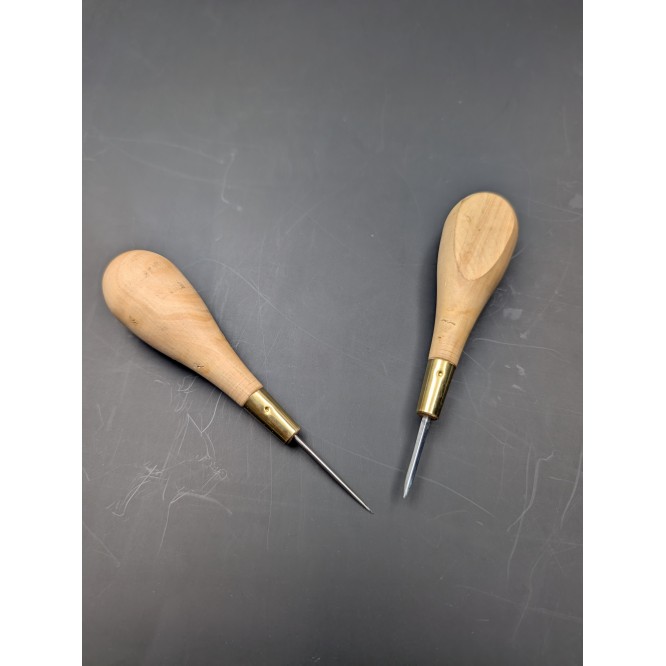 Alêne ronde 4 cm avec manche buis