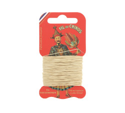 Fil de lin câblé extra glacé 332