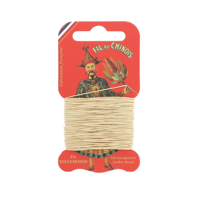 Extra glazed cabled linen thread No. 332