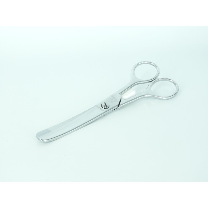 Forbici per crini curve – Cromate, 17 cm