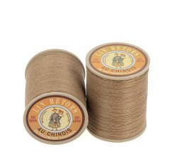 Extra glazed twisted linen thread No. 24