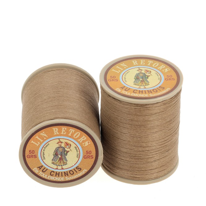 Fil de lin retors extra glacé N°24