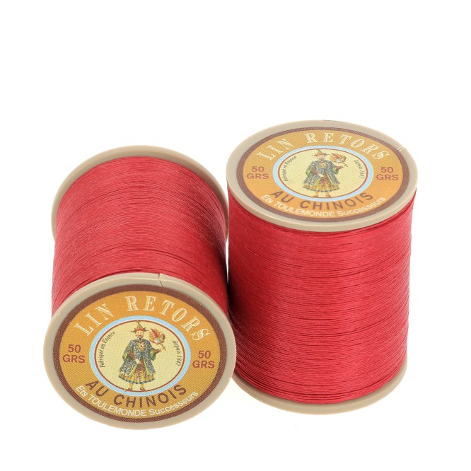 Fil de lin retors extra glacé N°24