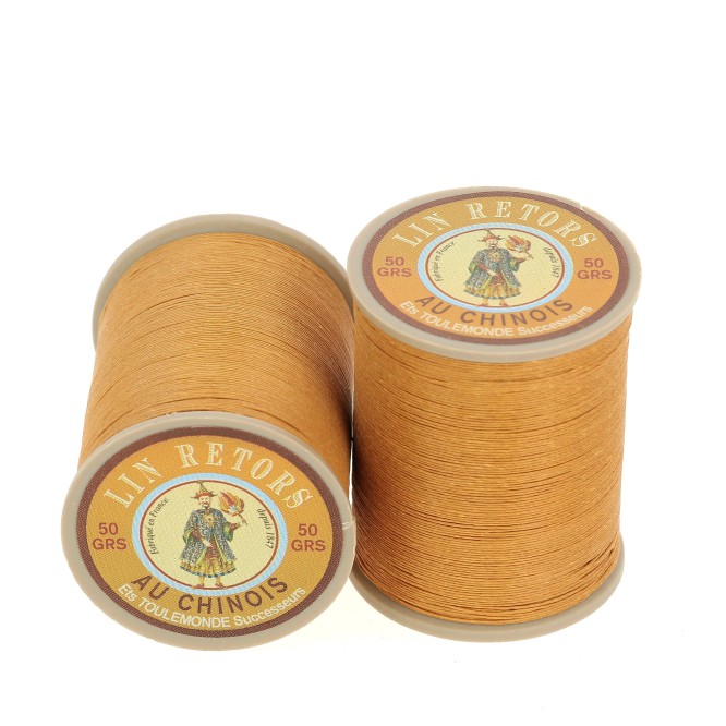 Fil de lin retors extra glacé N°24