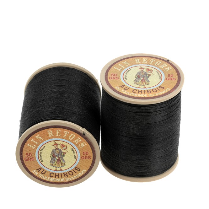 Fil de lin retors extra glacé N°24