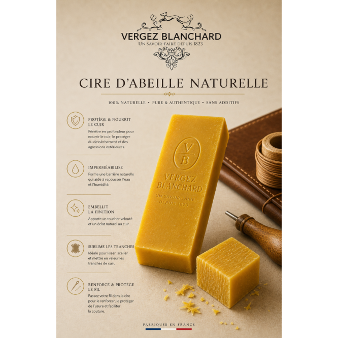 Pain de cire d'abeille