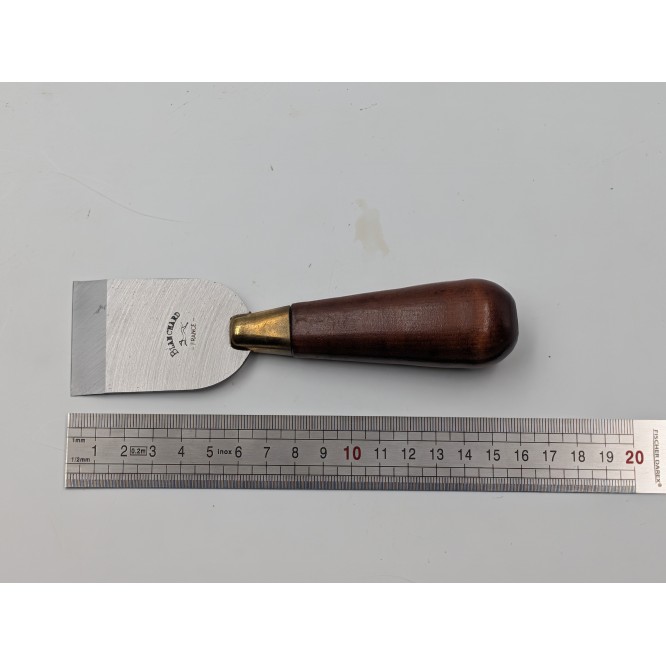 Cuchilla recta para rebajar cuero de 65 mm
