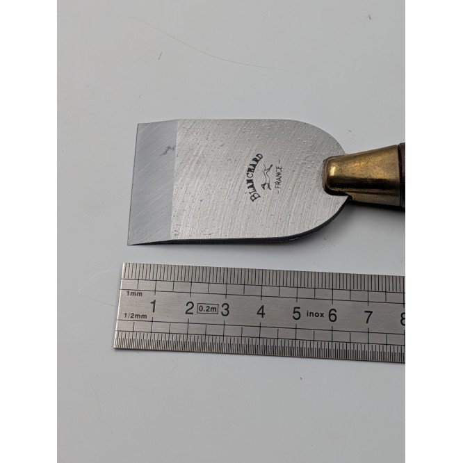 Straight Leather Skiving Knife 65 mm