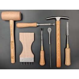 Set of 7 upholstery tools
