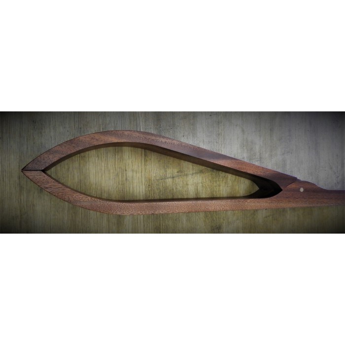 Stitching clam varnished wood 1050 x 72 mm