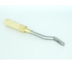 Angled ripping chisel wood handle
