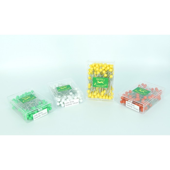 Upholsterer's pins - large head (100 pieces) Upholsterer's pins - large head (100 pieces)