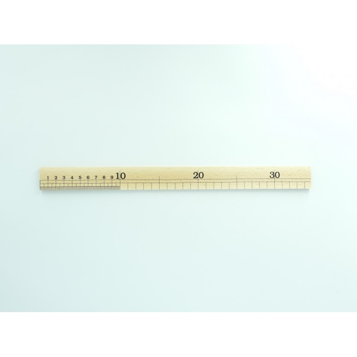 Wood ruler - 35cm