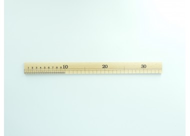 Wood ruler - 35cm