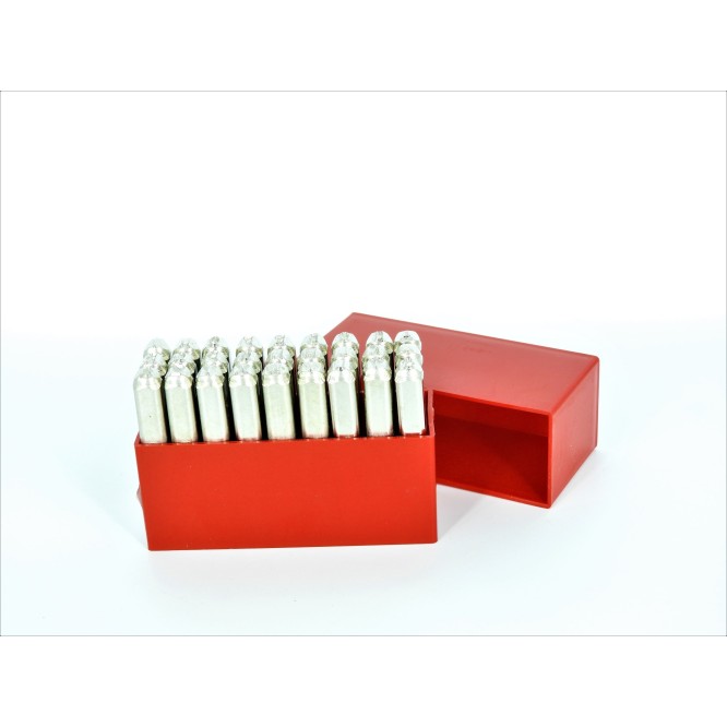 Alphabet stamps set 3 mm