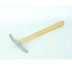 Magnetic tack hammer wooden handle