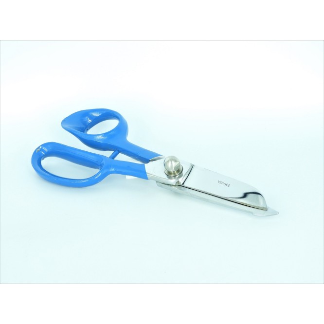 CISEAU CUIR FORT LAME CRANTEE 22.5 CM