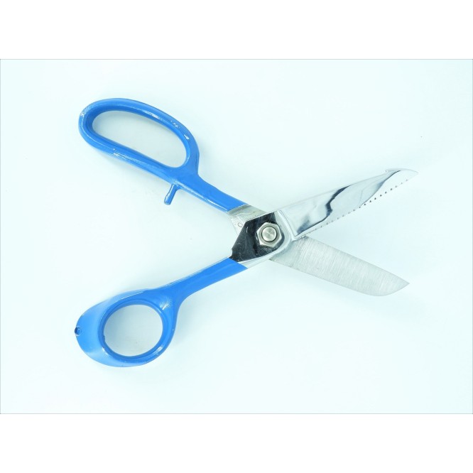 Cincel para cuero fuerte – Hoja dentada, 22,5 cm