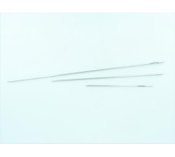 Straight needle, 2 round points (C5076)