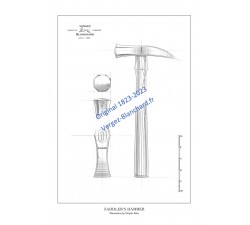 Ilustración “Martillo de Guarnicionero” – Formato A4