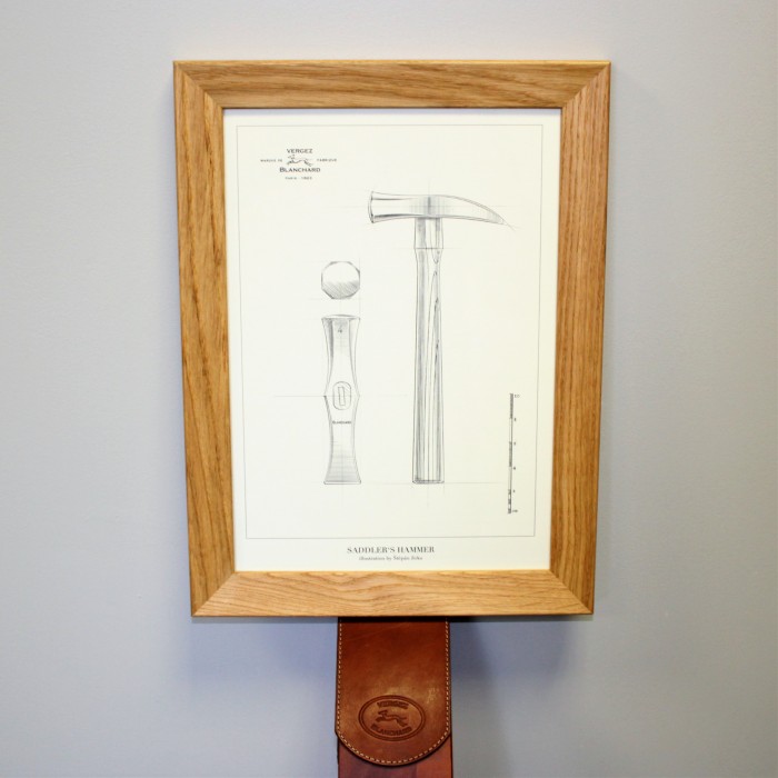 SADDLER'S HAMMER A4 POSTER