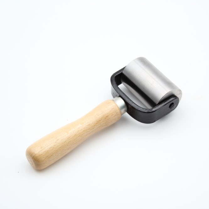 ROULEAU LISSE 25/40/60mm - MANCHE BOIS