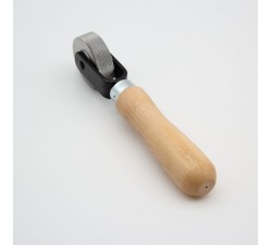 Rotella zigrinata 3/6/10/15 mm – manico in legno