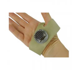 Maniglia per velaio con montatura in cuoio, destra o sinistra