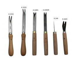 FOURCHETTE A EBAVURER 1/2 RONDE