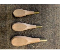 Spare flat handle for leather sewing awl - small