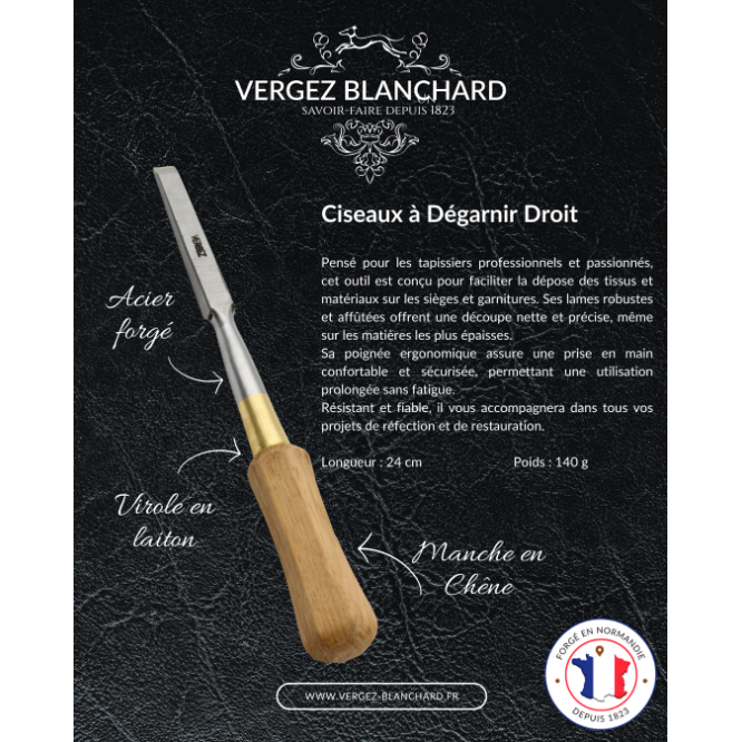 CISEAU A DEGARNIR DROIT