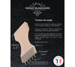 Tendicinghia per Tappezziere in Legno