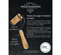 Tensador de Cinta de Tapicero de Cuello de Cisne